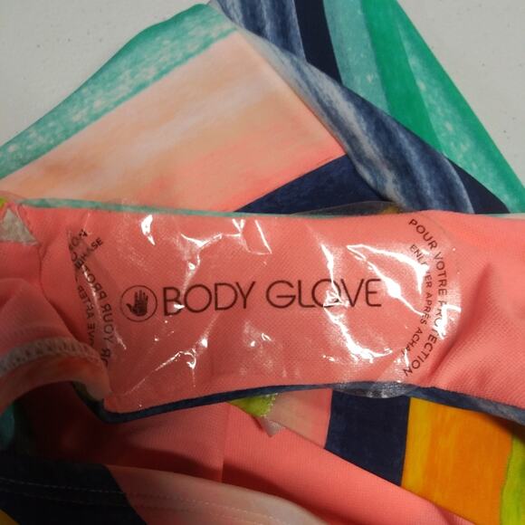 Body Glove Women's High Waisted Swimsuit Bottom Woodstock Pattern Size L - Picture 7 of 8